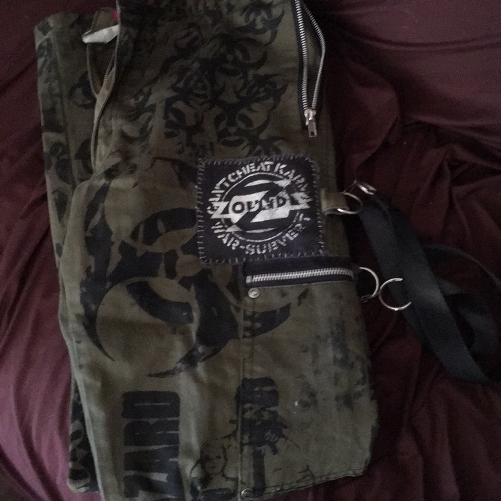 Vintage Men’s Dog Pile Bondage Pants with Ties